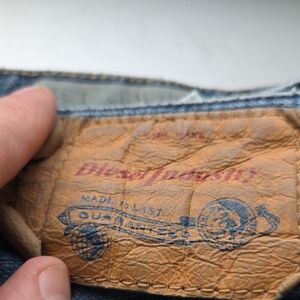 Diesel Relaxed Fit Jeans - Blue and Tan